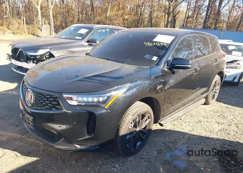 2024 Acura Rdx A-Spec Advance Package z USA, uszkodzony, nr VIN 5J8TC2H84RL024325